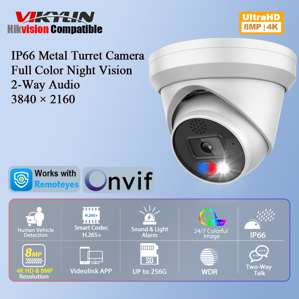 Home Improvement Cars - Kamera IP Vikylin 4K 8MP z