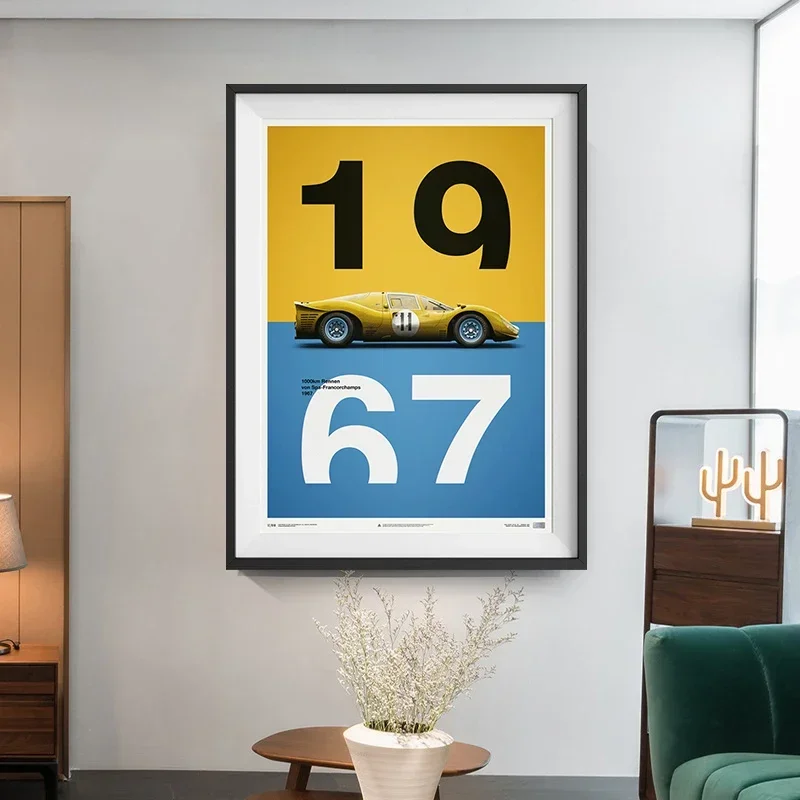Retro Cars Poster Aesthetics 2 – Home Improvement Quotes recenzja i cena