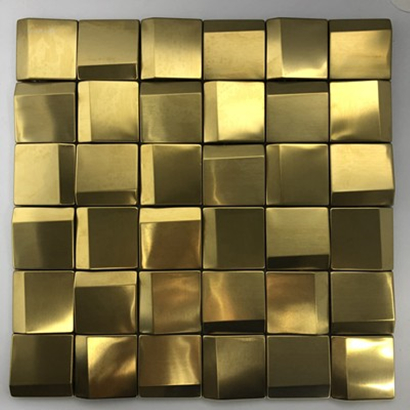 Lustro 3D Srebrne metalowe pły – Home Improvement Background recenzja i cena